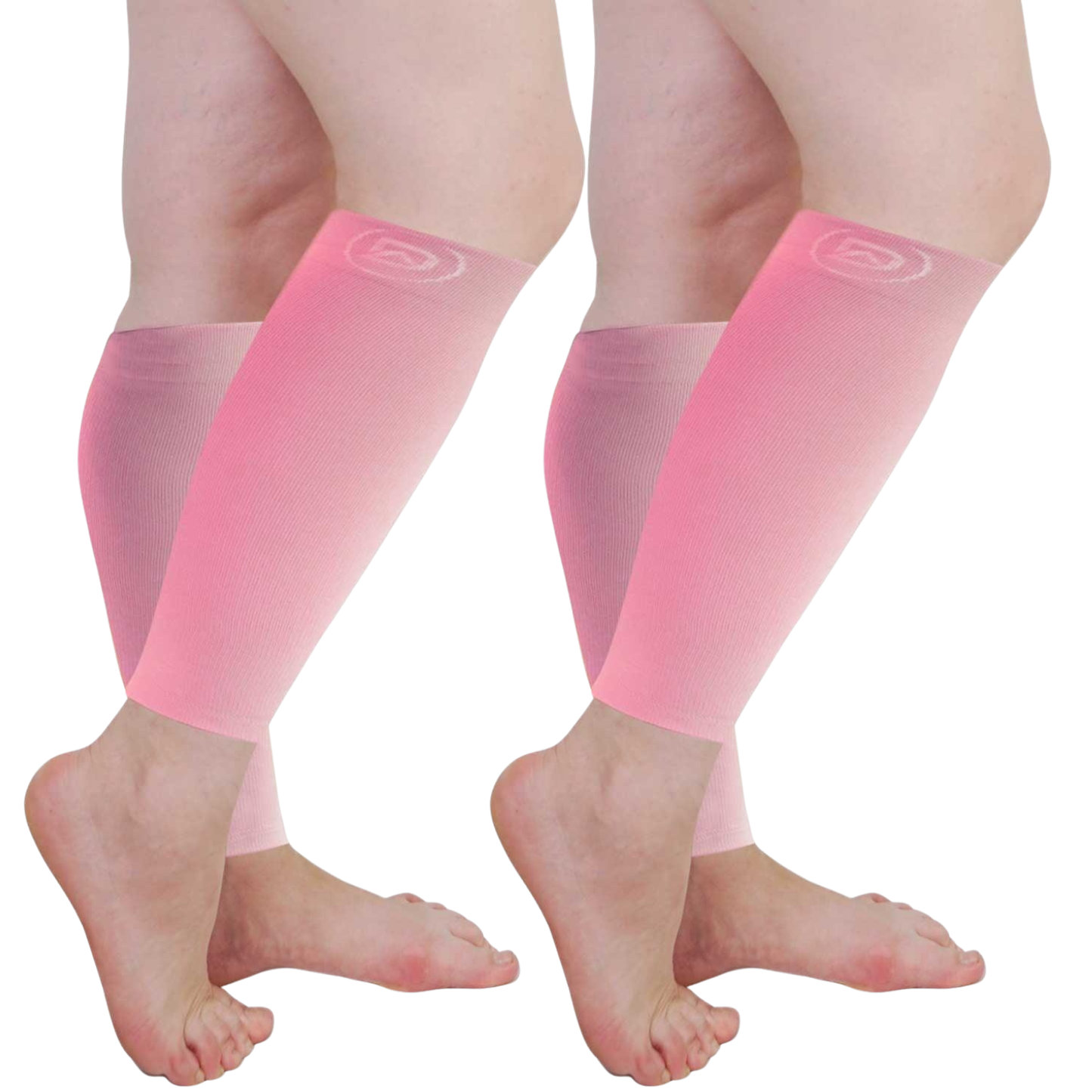 Plus Size Wide Calf Compression Sleeves 20–30 mmHg Multipack (2 Pairs)