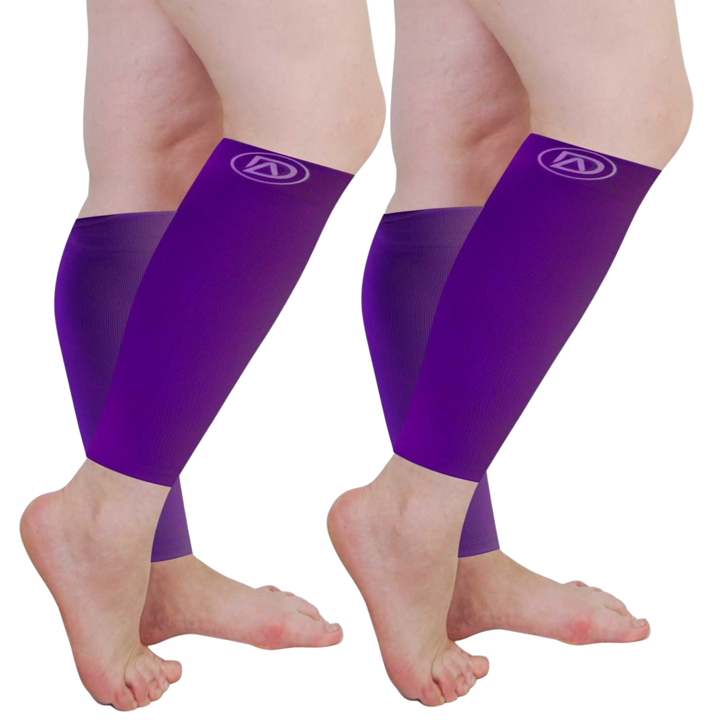 Plus Size Wide Calf Compression Sleeves 20–30 mmHg Multipack (2 Pairs)