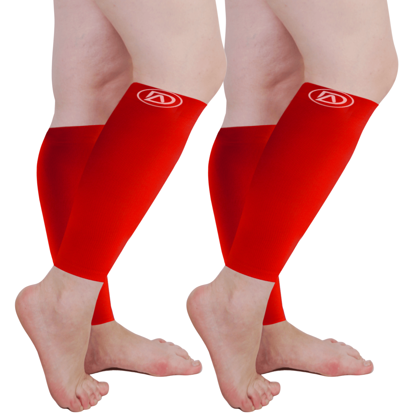 Plus Size Wide Calf Compression Sleeves 20–30 mmHg Multipack (2 Pairs)