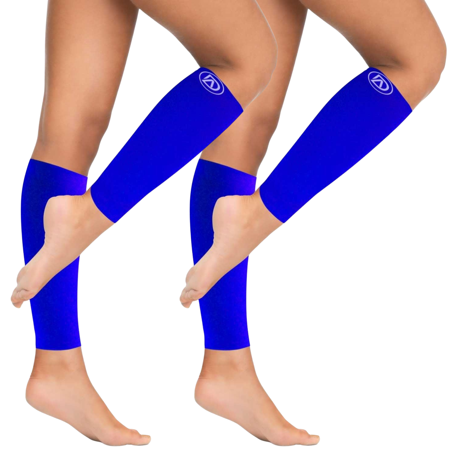 Plus Size Wide Calf Compression Sleeves 20–30 mmHg Multipack (2 Pairs)
