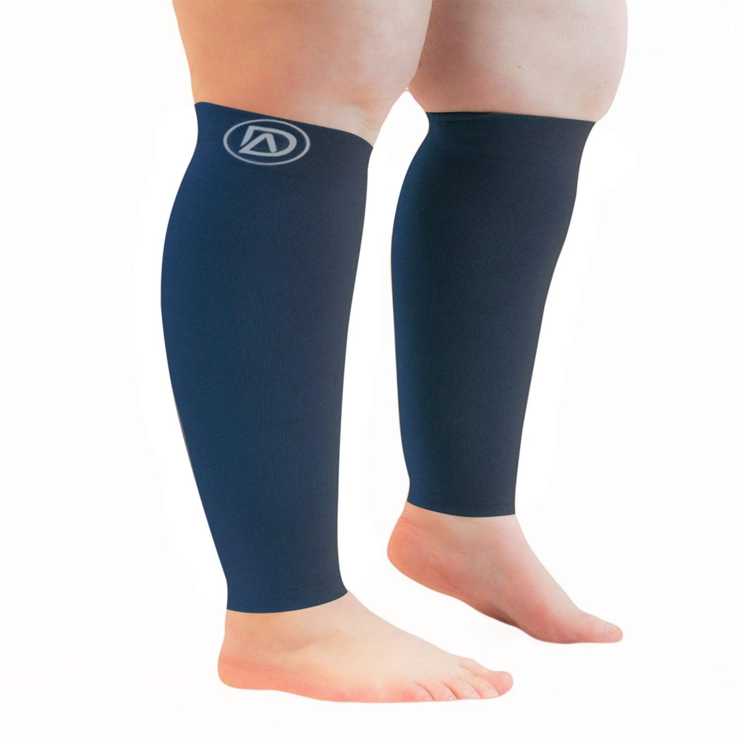Plus Size Wide Calf Compression Sleeves 20–30 mmHg