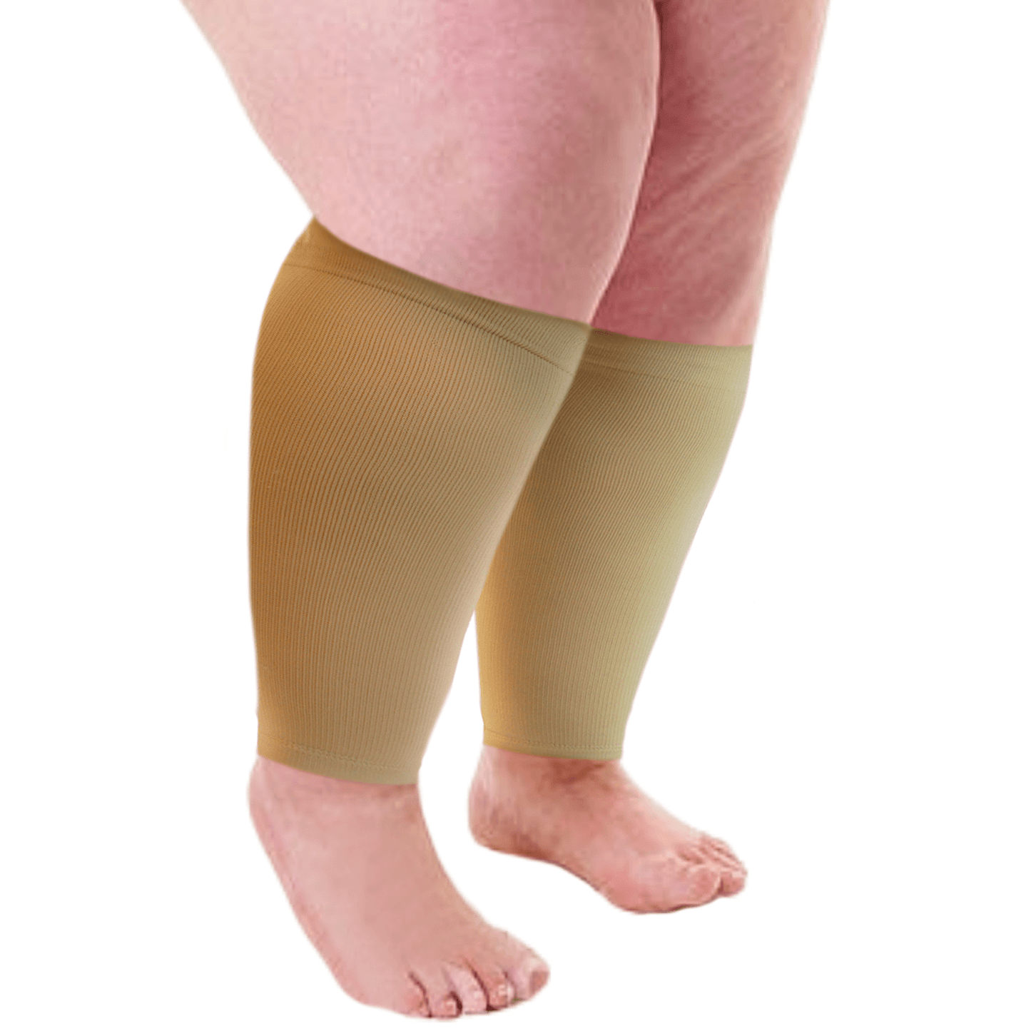 Plus Size Wide Calf Compression Sleeves 20–30 mmHg Multipack (3 Pairs)