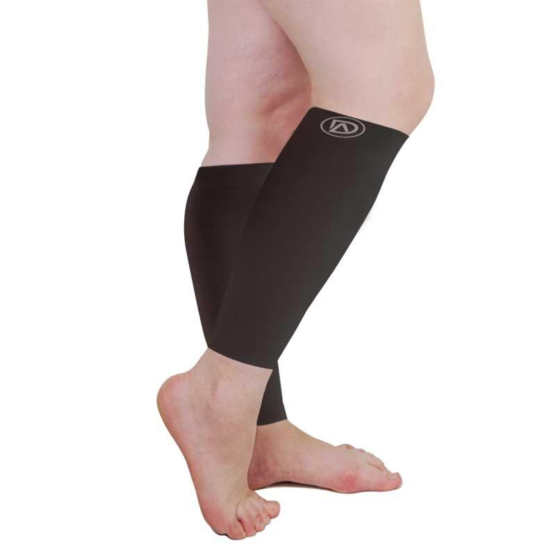 Plus Size Wide Calf Compression Sleeves 20–30 mmHg