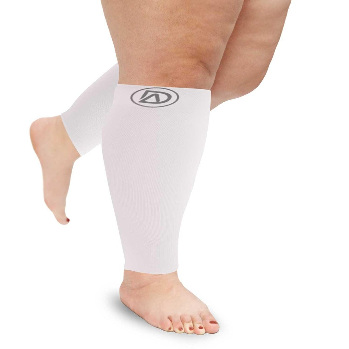 Plus Size Wide Calf Compression Sleeves 20–30 mmHg Multipack (3 Pairs)