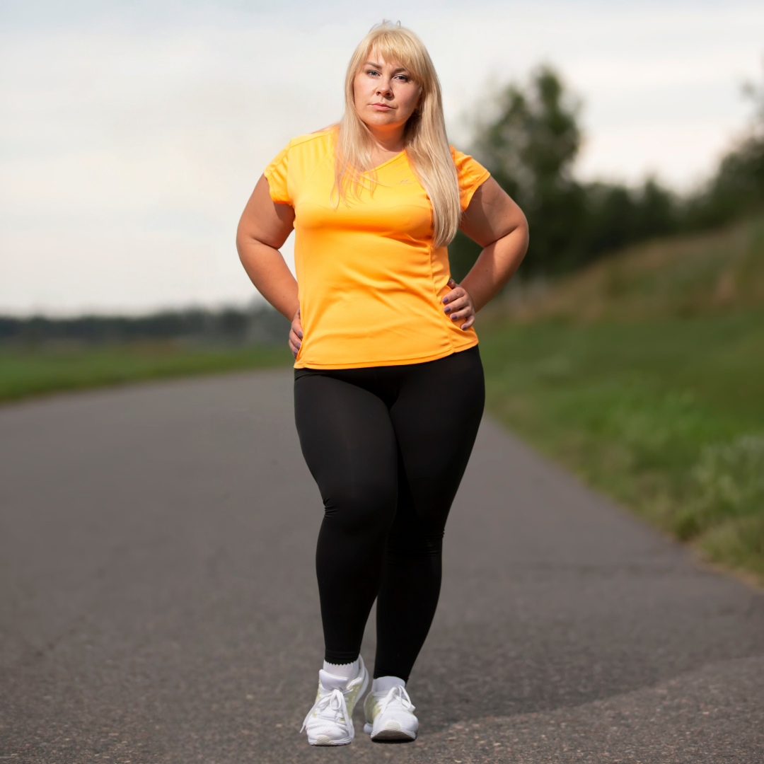 Plus Size Compression Stockings (Waist High) 20–30 mmHg