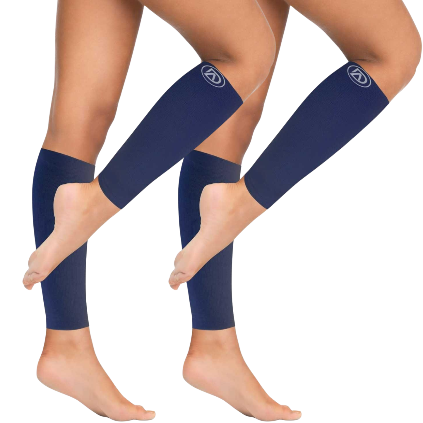 Plus Size Wide Calf Compression Sleeves 20–30 mmHg Multipack (2 Pairs)