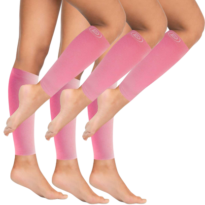 Plus Size Wide Calf Compression Sleeves 20–30 mmHg Multipack (3 Pairs)