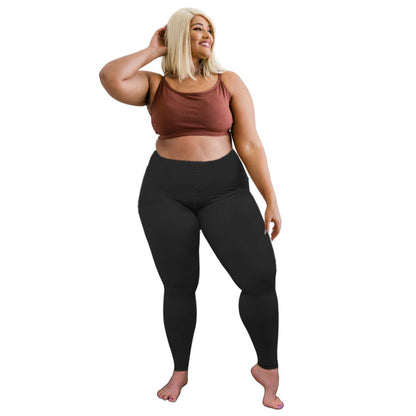 Plus Size Compression Stockings (Waist High) 20–30 mmHg