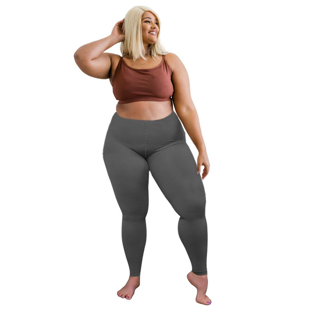 Plus Size Compression Stockings (Waist High) 20–30 mmHg