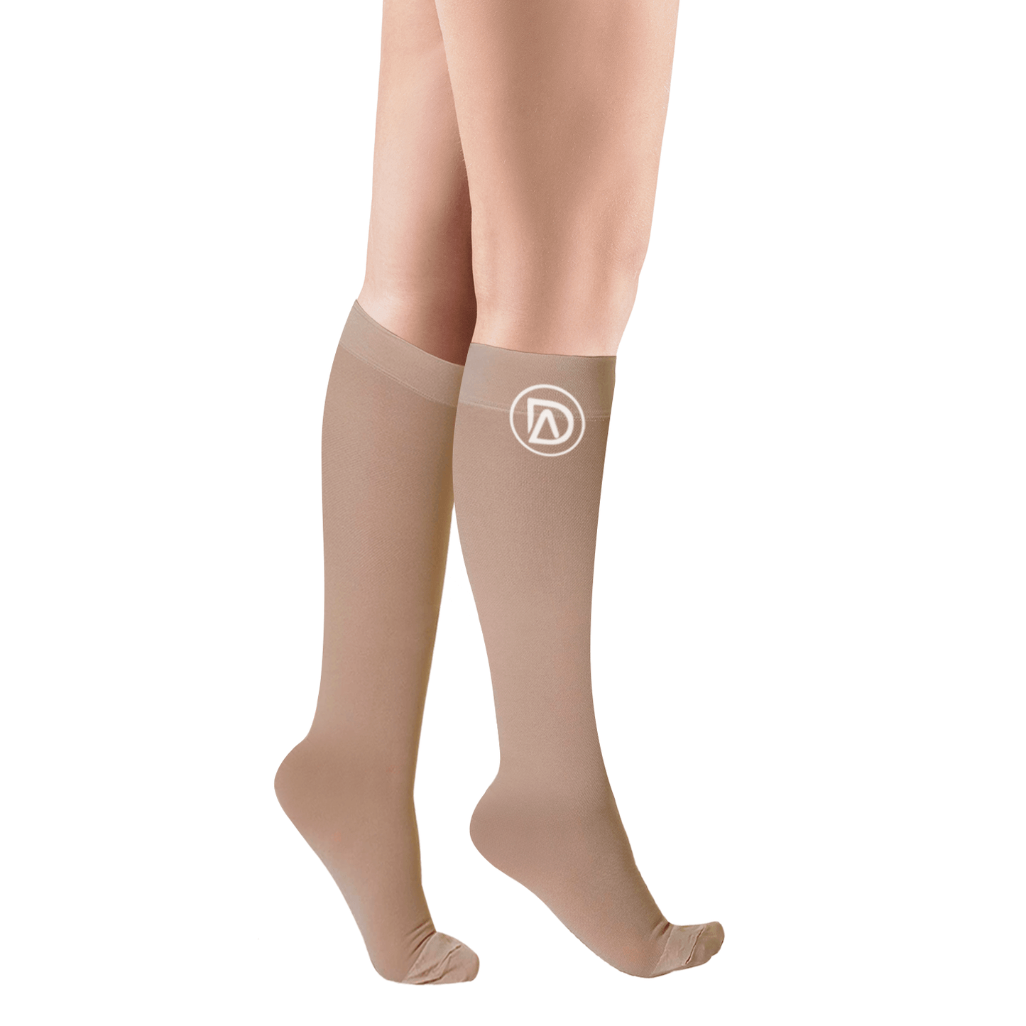 Plus Size Wide Calf Compression Socks 20–30 mmHg Multipack (3 Pairs)