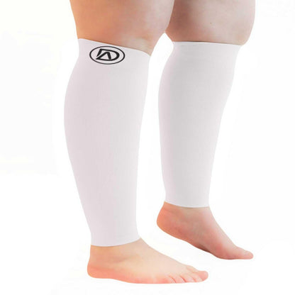Plus Size Wide Calf Compression Sleeves 20–30 mmHg