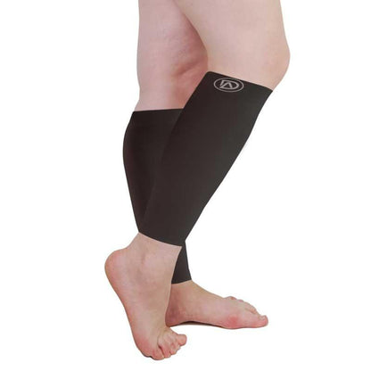 Plus Size Wide Calf Compression Sleeves 20–30 mmHg