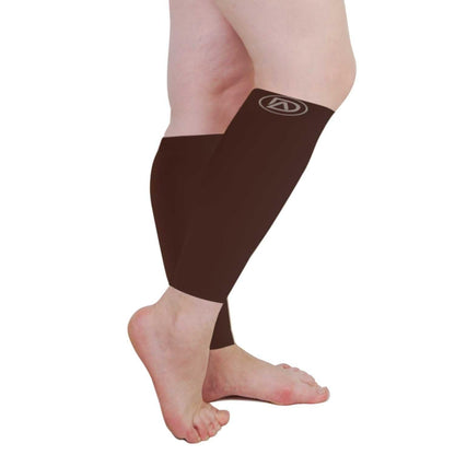 Plus Size Wide Calf Compression Sleeves 20–30 mmHg