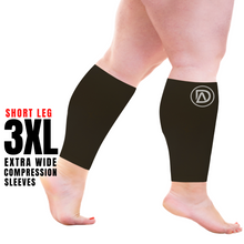 Load image into Gallery viewer, Dominion Active Wide Calf Short Length Calf Sleeves Nude (10in) 20-30 mmHg
