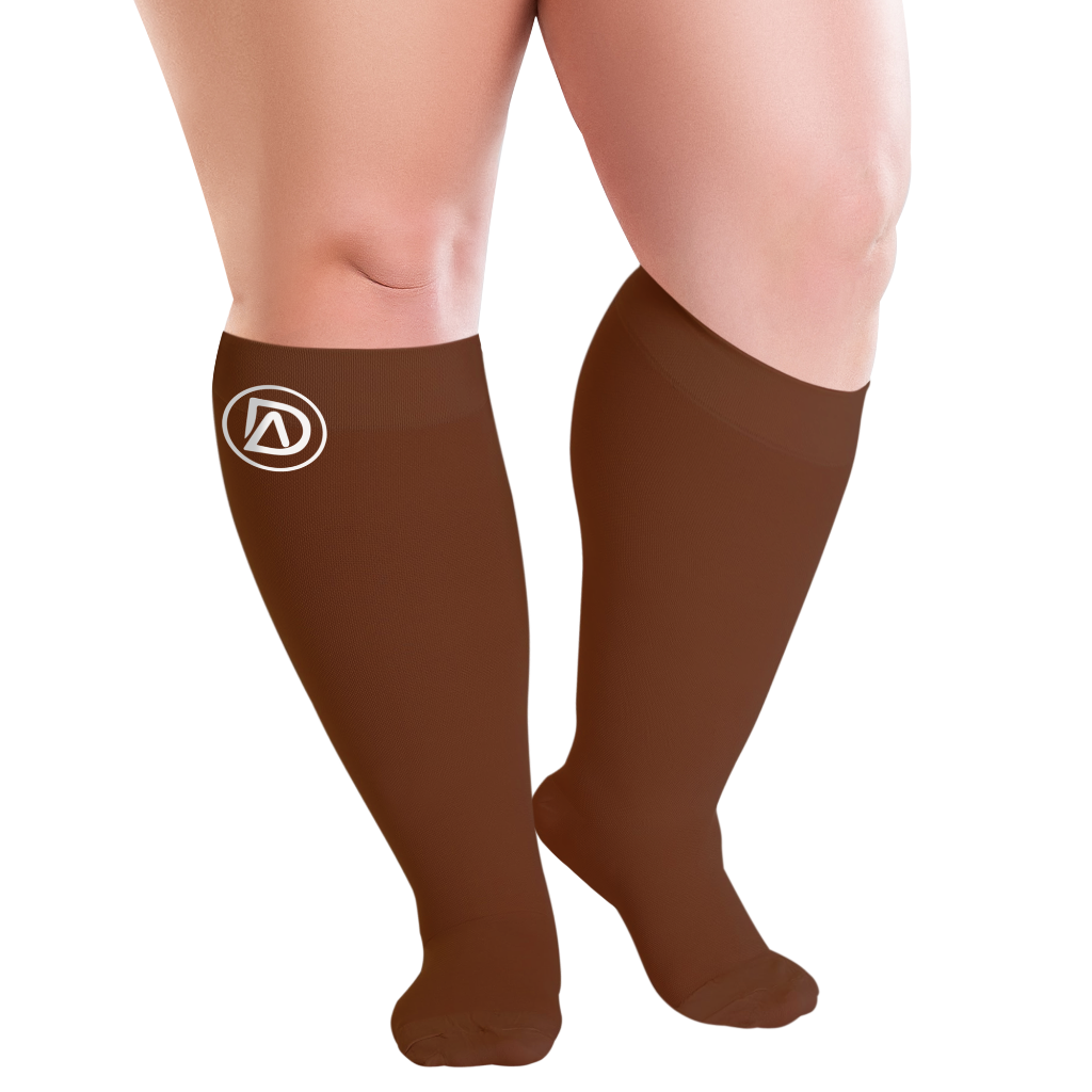 Dominion Active Wide Compression Socks 20-30 mmHg