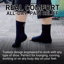 Load image into Gallery viewer, Dominion Active Plus Sized Plantar Fasciitis Ankle Socks